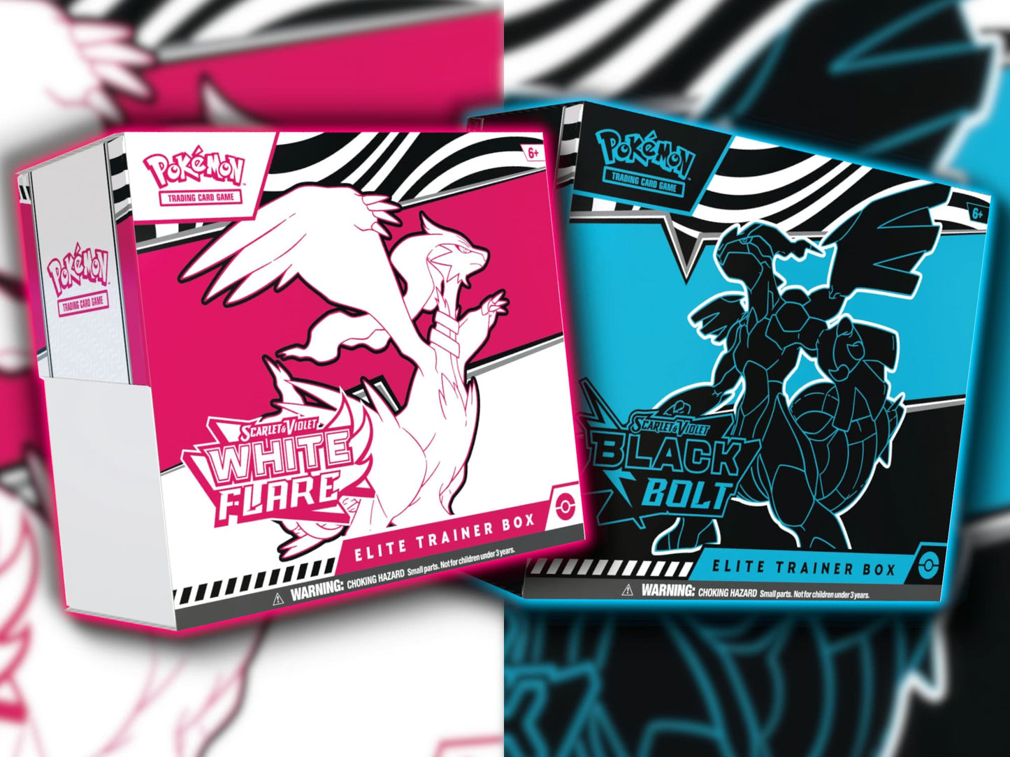 Pokemon Card Black Bolt & White Flare Elite Trainer Box (English)