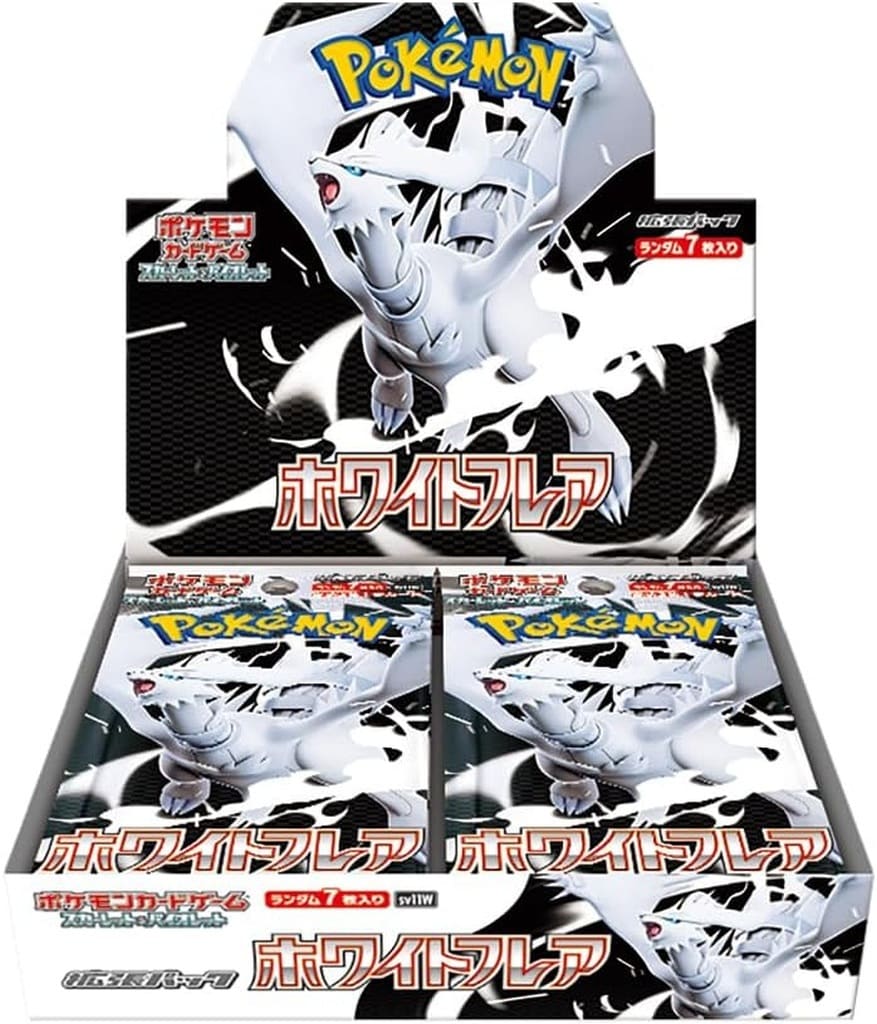 Pokémon Trading Card White Flare Booster Box Scarlet & Violet SV11W (Japanese)