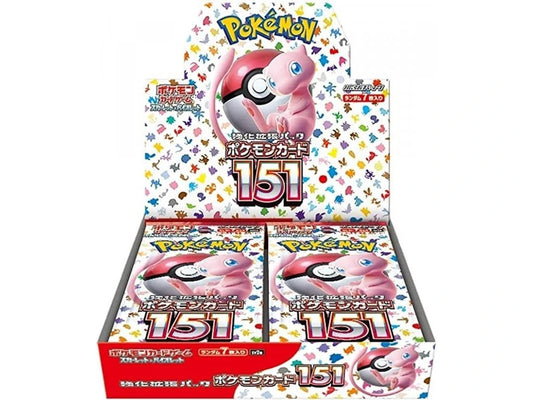 Pokemon Card Scarlet & Violet 151 Booster Box sv2a (Japanese)